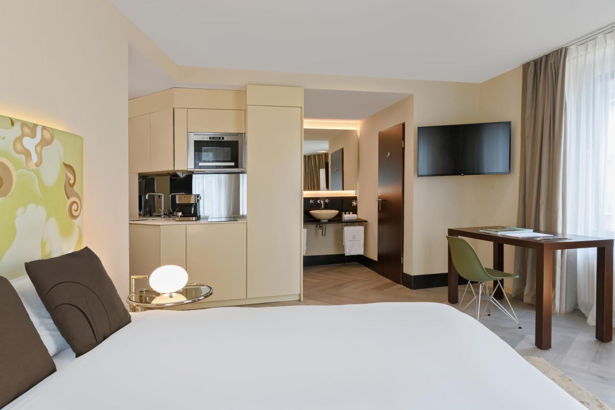 Visionapartments Brandschenkestrasse - Contactless Check-In زيورخ المظهر الخارجي الصورة