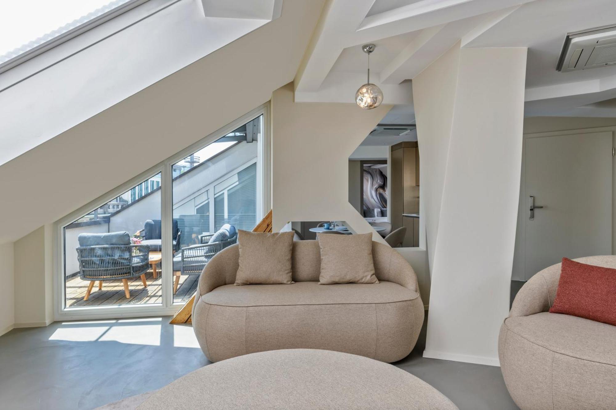 Visionapartments Brandschenkestrasse - Contactless Check-In زيورخ المظهر الخارجي الصورة
